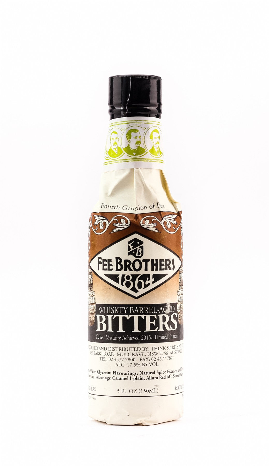 Fee Brothers Whiskey Aged Original Bitters 120 ml