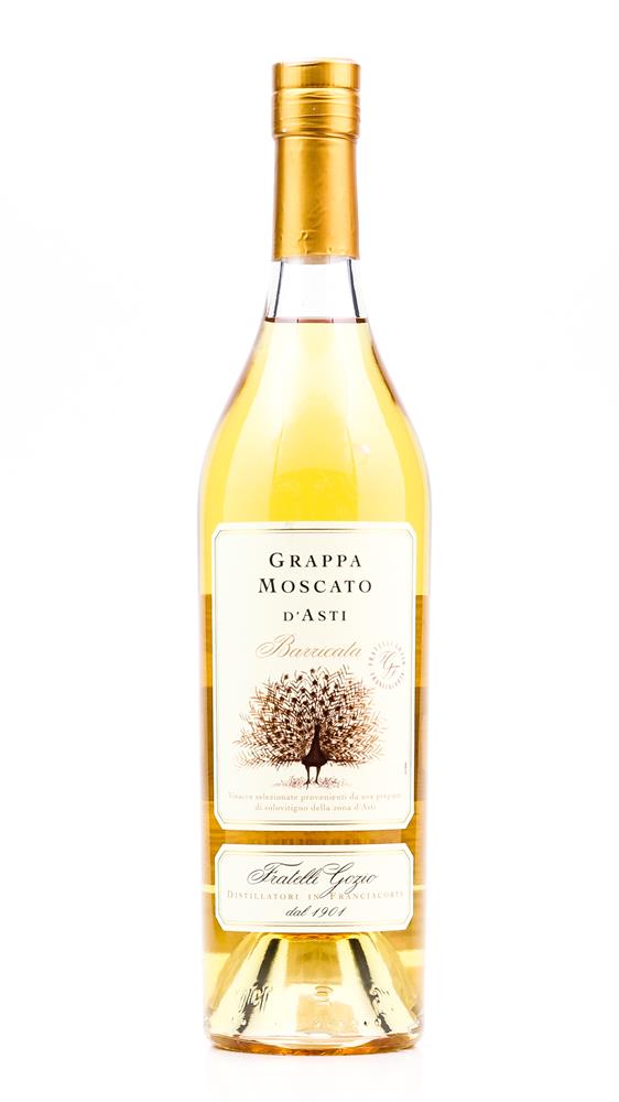 Gozio Grappa Moscato  d'Asti  Barricata 500ml