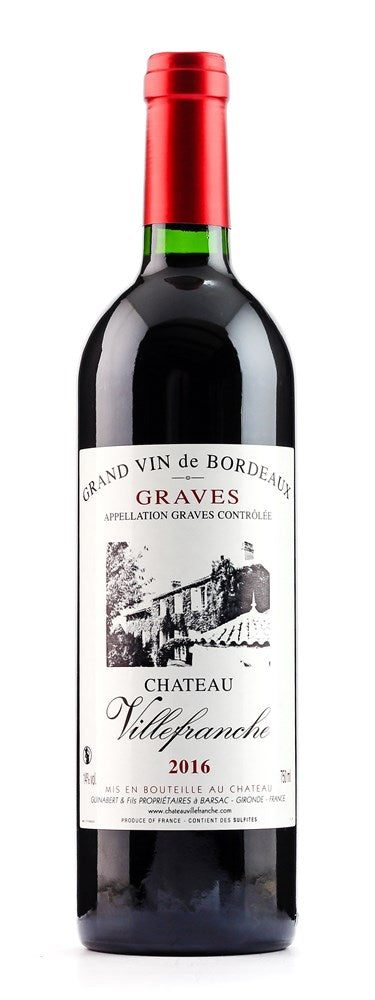 CHATEAU VILLEFRANCHE GRAVES ROUGE 20