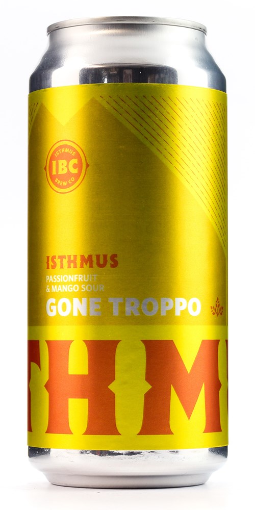 Isthmus Brewing Gone Troppo Mango & Passionfruit Sour 440ml