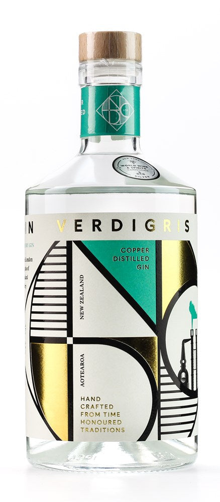 Tndc Verdigris Gin 44% 750ml