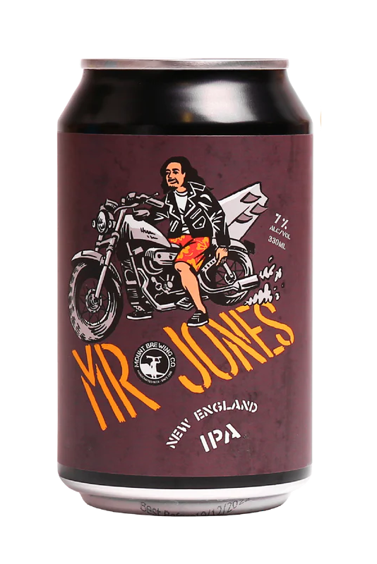 MOUNT BREWING MR JONES HAZY IPA 330ML