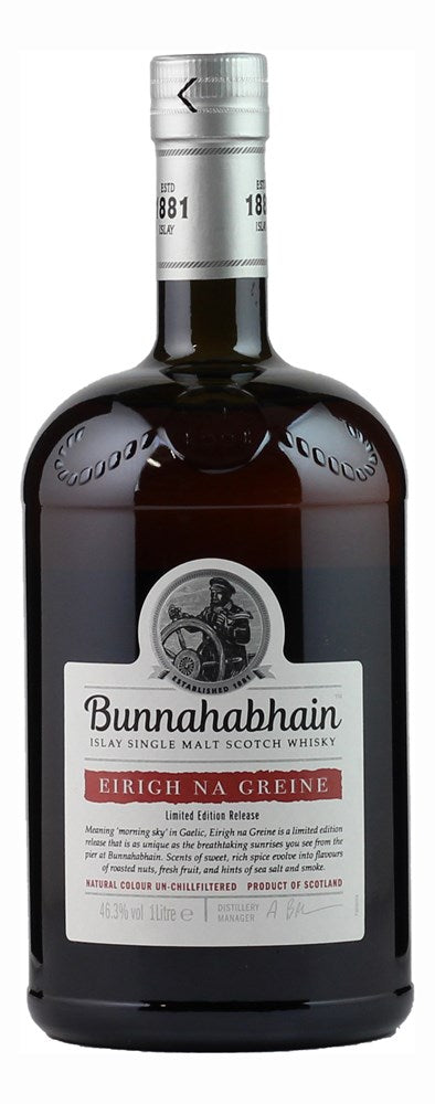 Bunnahabhain Eirigh Na Greine 46.3% 1 Litre