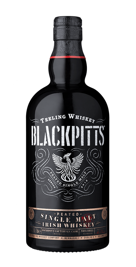 Teeling Blackpitts Peated Single Malt Whisky 46% 700ml