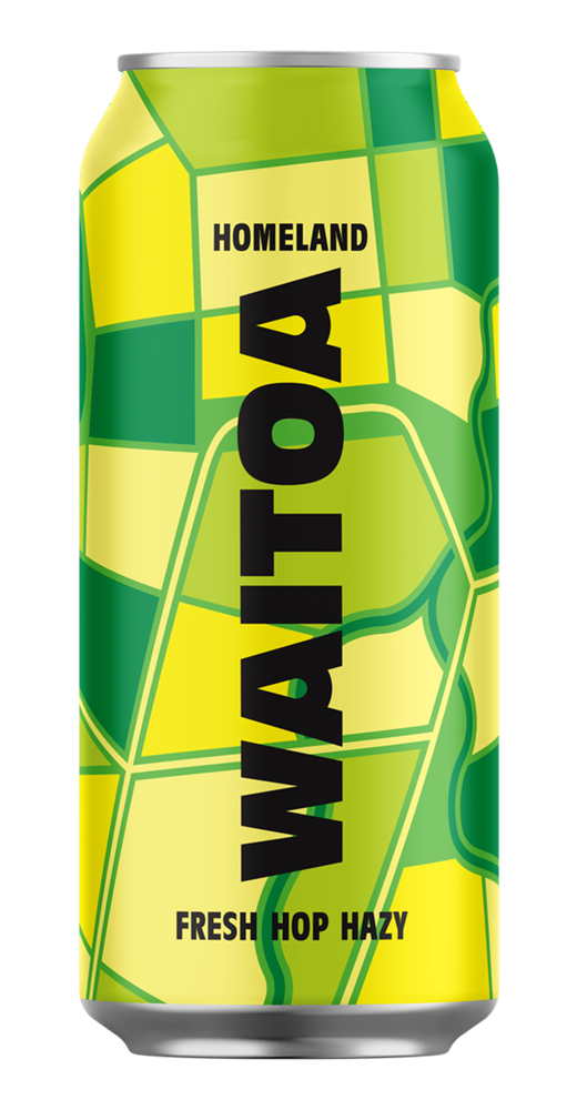 WAITOA HOMELAND FRESH HOP HAZY IPA 440ML