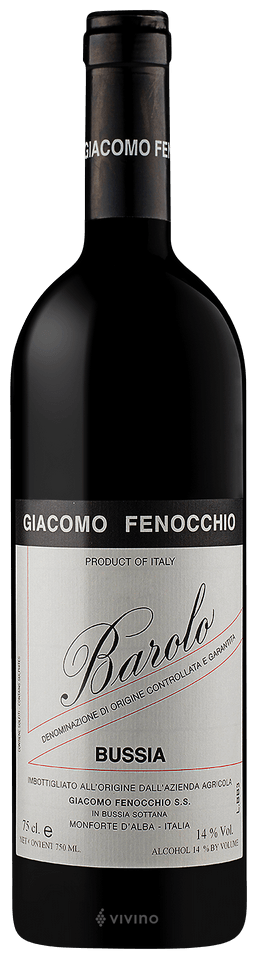 Giacomo Fenocchio Barolo Bussia 2017