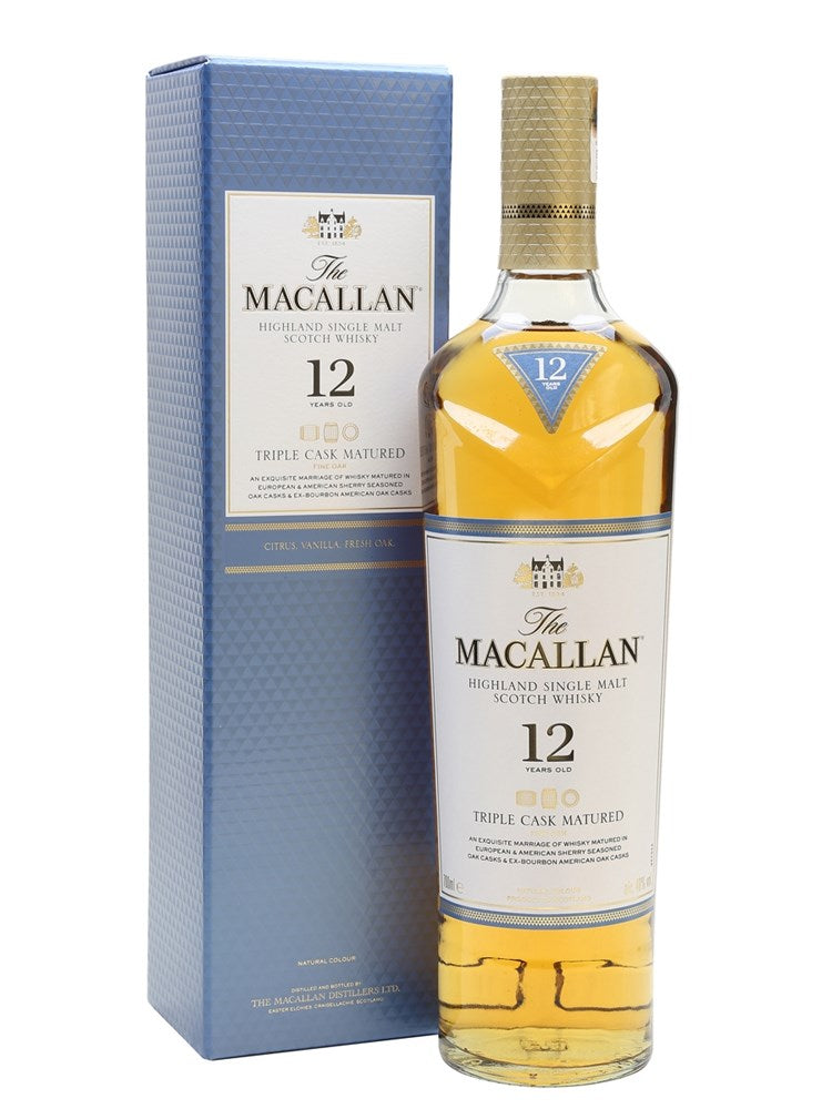 Macallan 12YO Triple Cask 40% 700ml